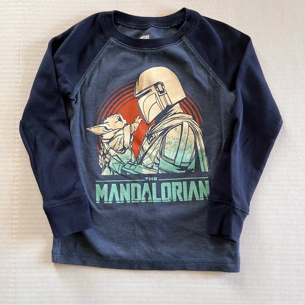 Jumping Beans Star Wars Mandalorian Long Sleeve Size 5